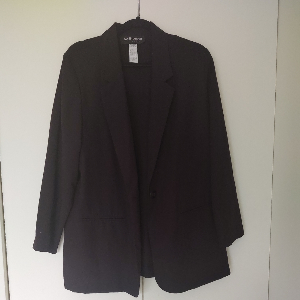 Sag Harbor Black Blazer